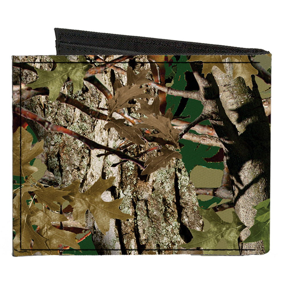 Canvas Bi-Fold Wallet - Hunting Camo