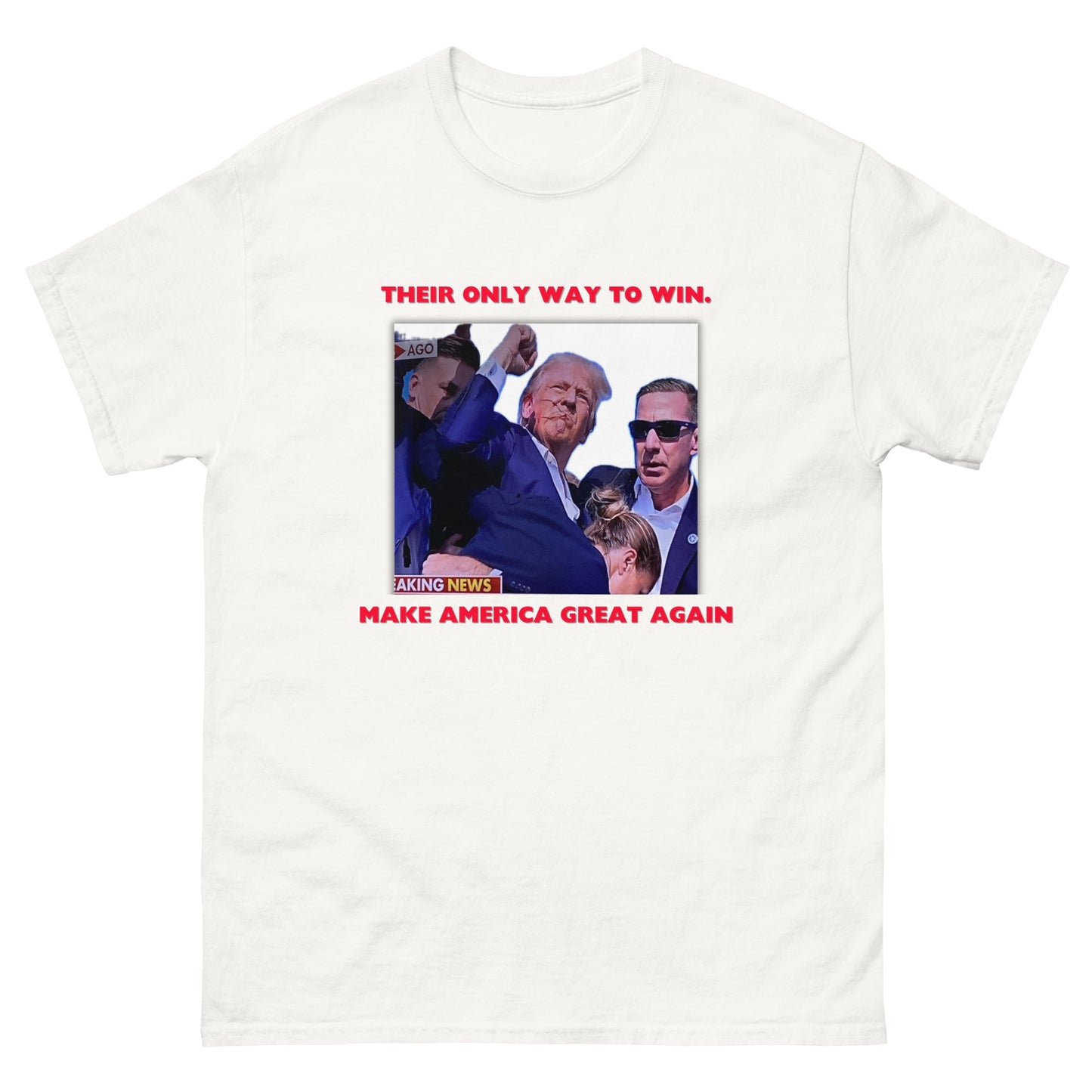 Their Only Way to Win Graphic Tee