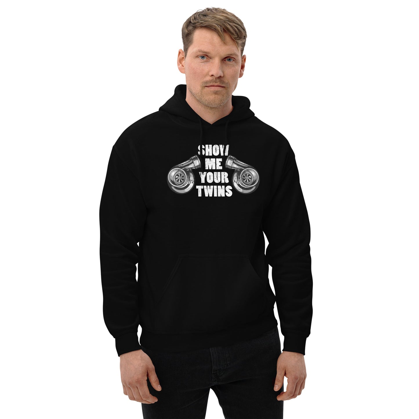 Turbo Hoodie, Show Me Your Twins, Car Enthusiasts Sweatshirt