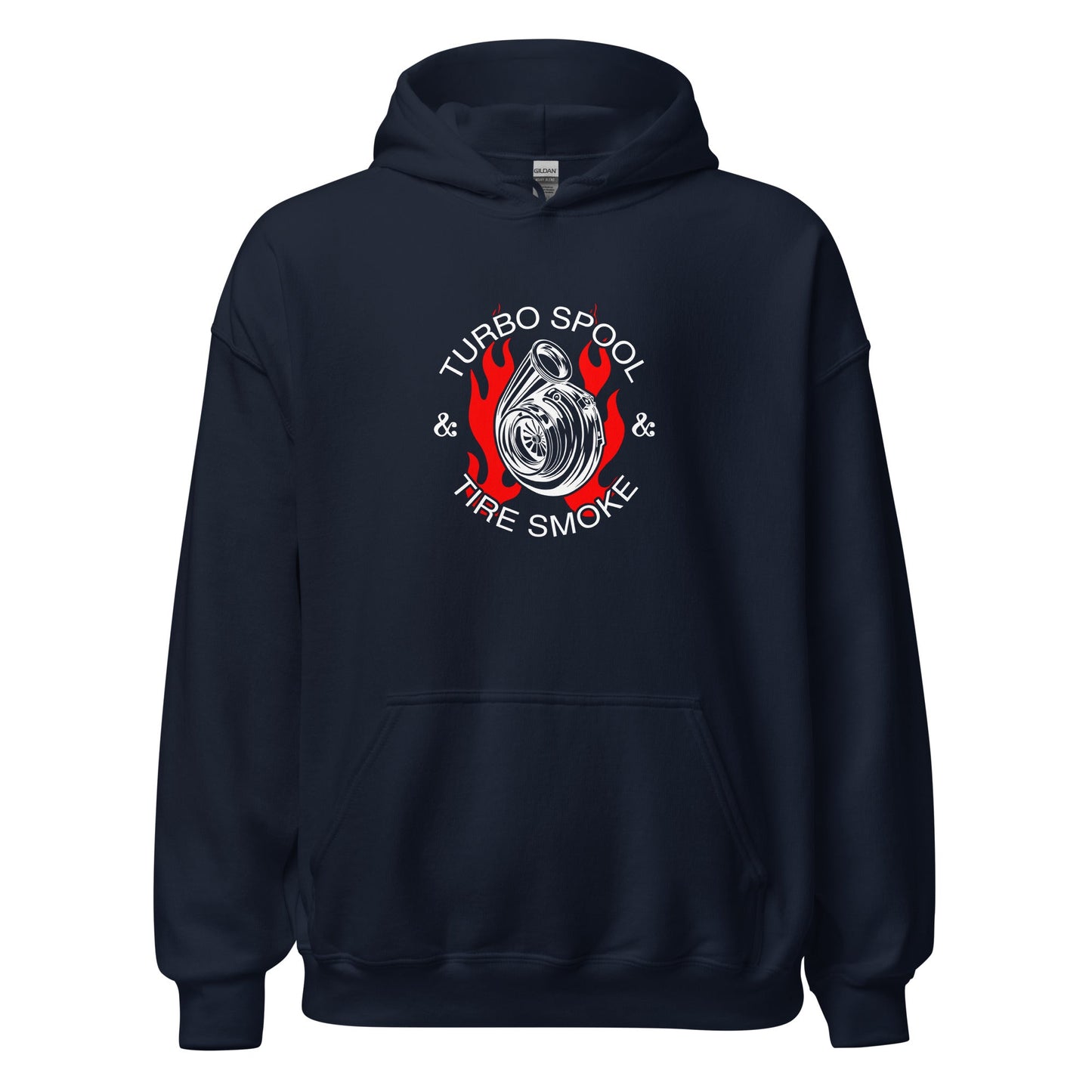 Turbo Spool And Tire Smoke Hoodie