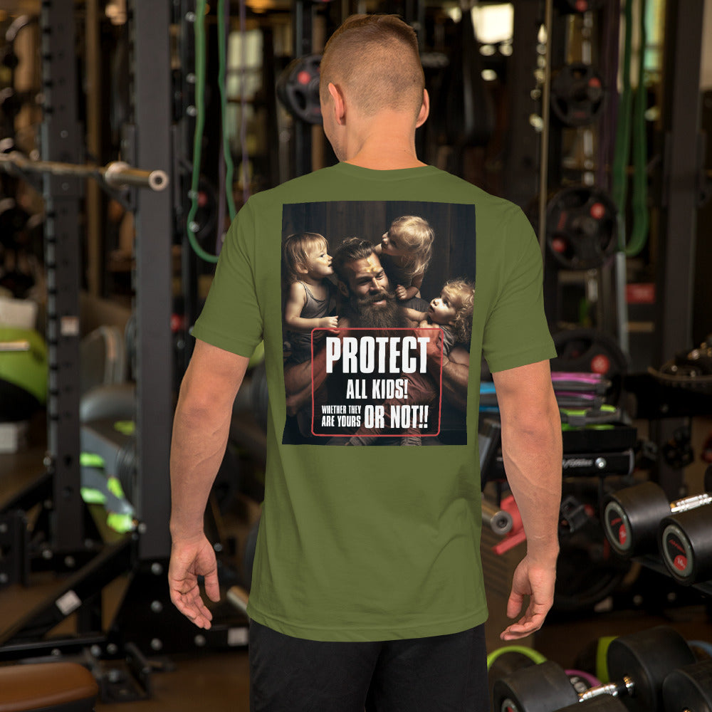 Protect All Kids // We Fight Monsters T Shirt