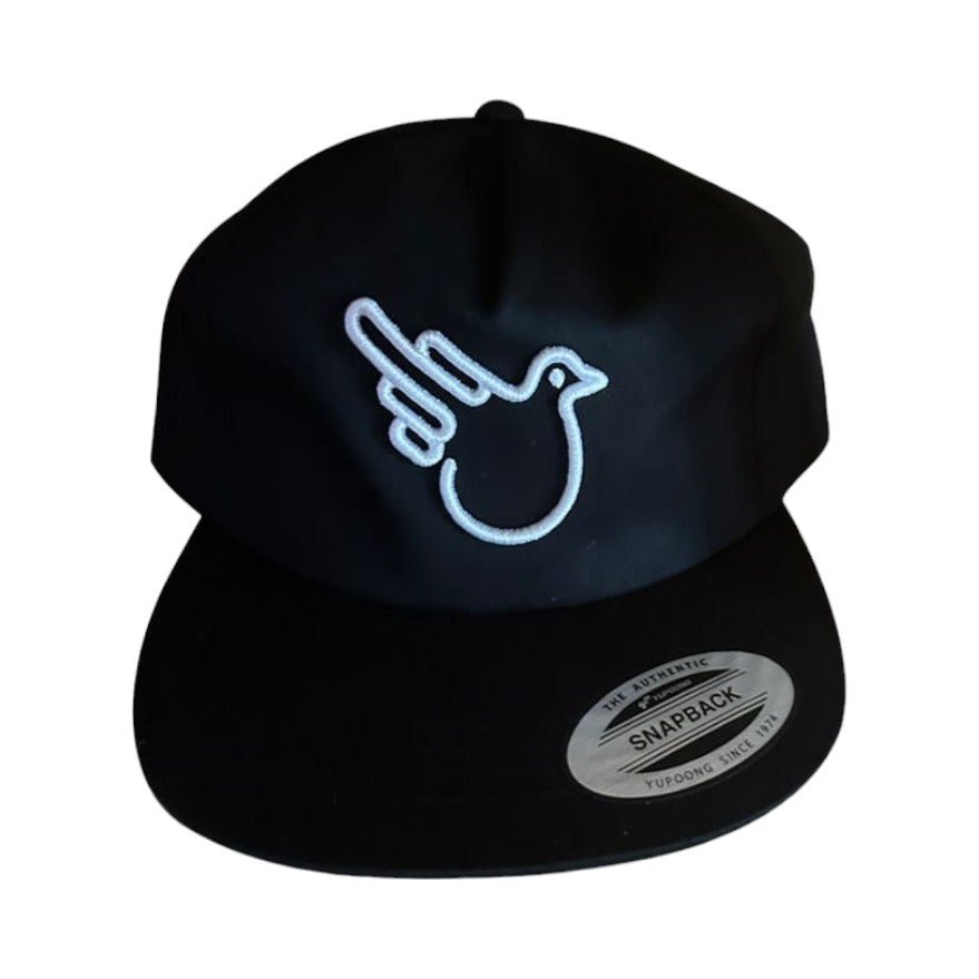 Unstructured  Flat Bill Five-Panel Snapback