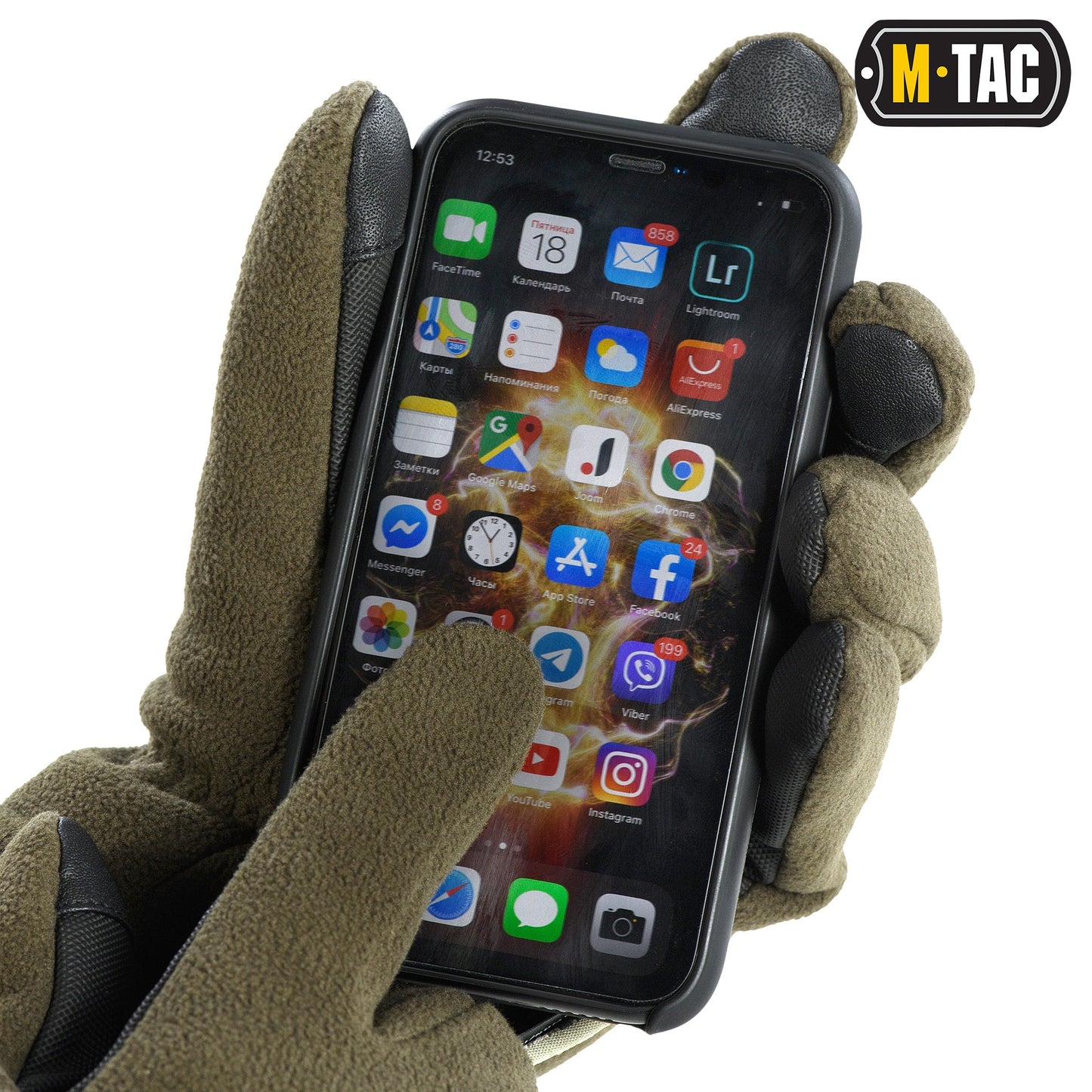 M-Tac Gloves Fleece Thinsulate