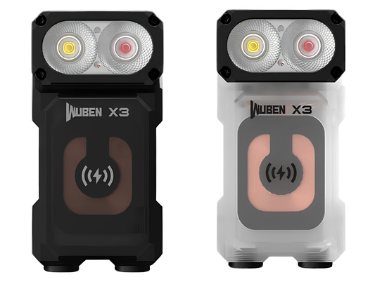 Wuben X3 - Beacon All-in-One Flashlight + Charging Dock ( 2 Color Options )🔥 Sale 🔥