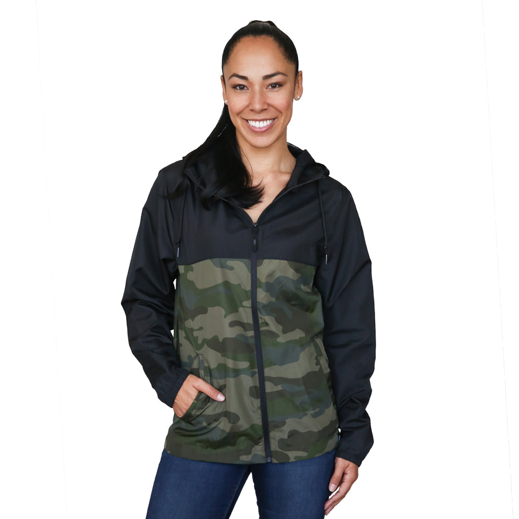 Dryflip Windbreaker (Black/Camo)