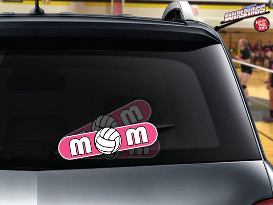 Volleyball Mom WiperTags