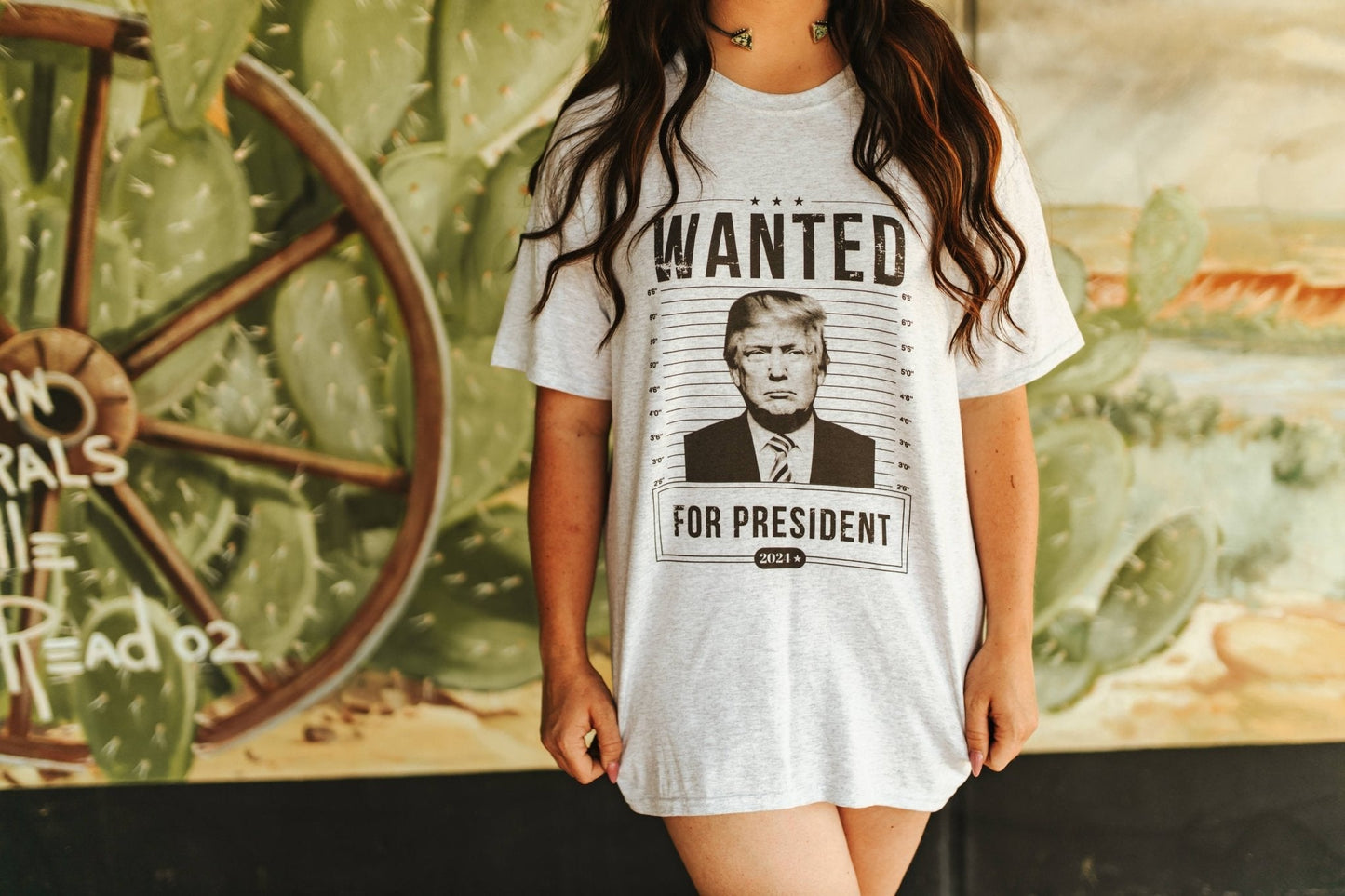 Wanted For President Graphic Tee