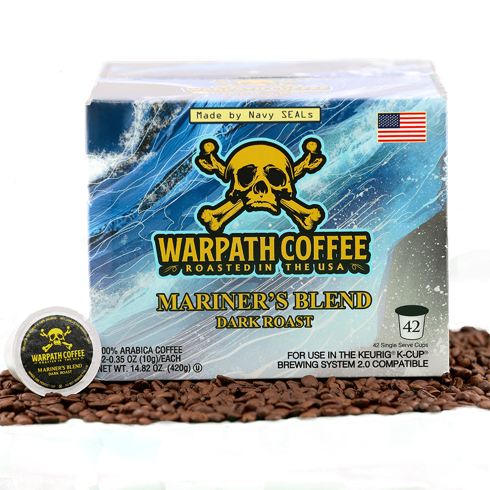 K-Cups 42 count | Mariner's Blend Dark Roast | Rich, Bold Flavor