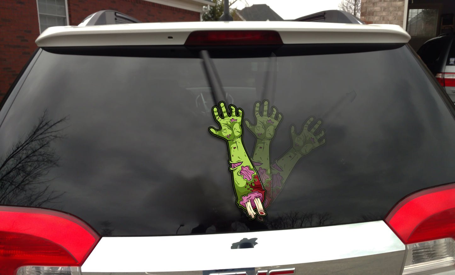 Dead Waving Zombie Arm WiperTags