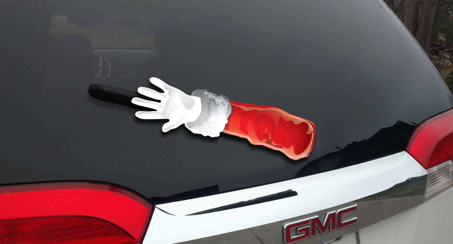 Waving Santa Arm WiperTags (*)