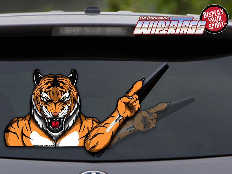 Tiger Mascot #1 WiperTag