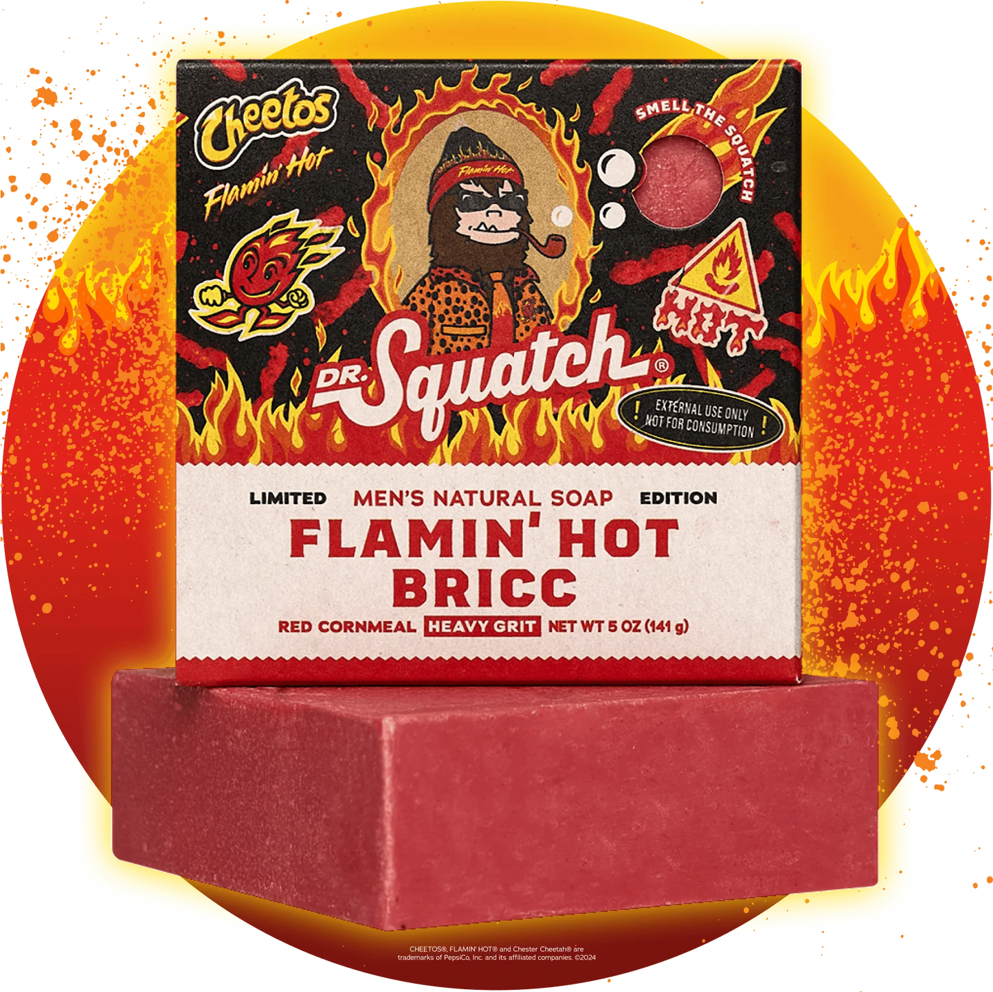 Flamin' Hot Bricc Bar Soap