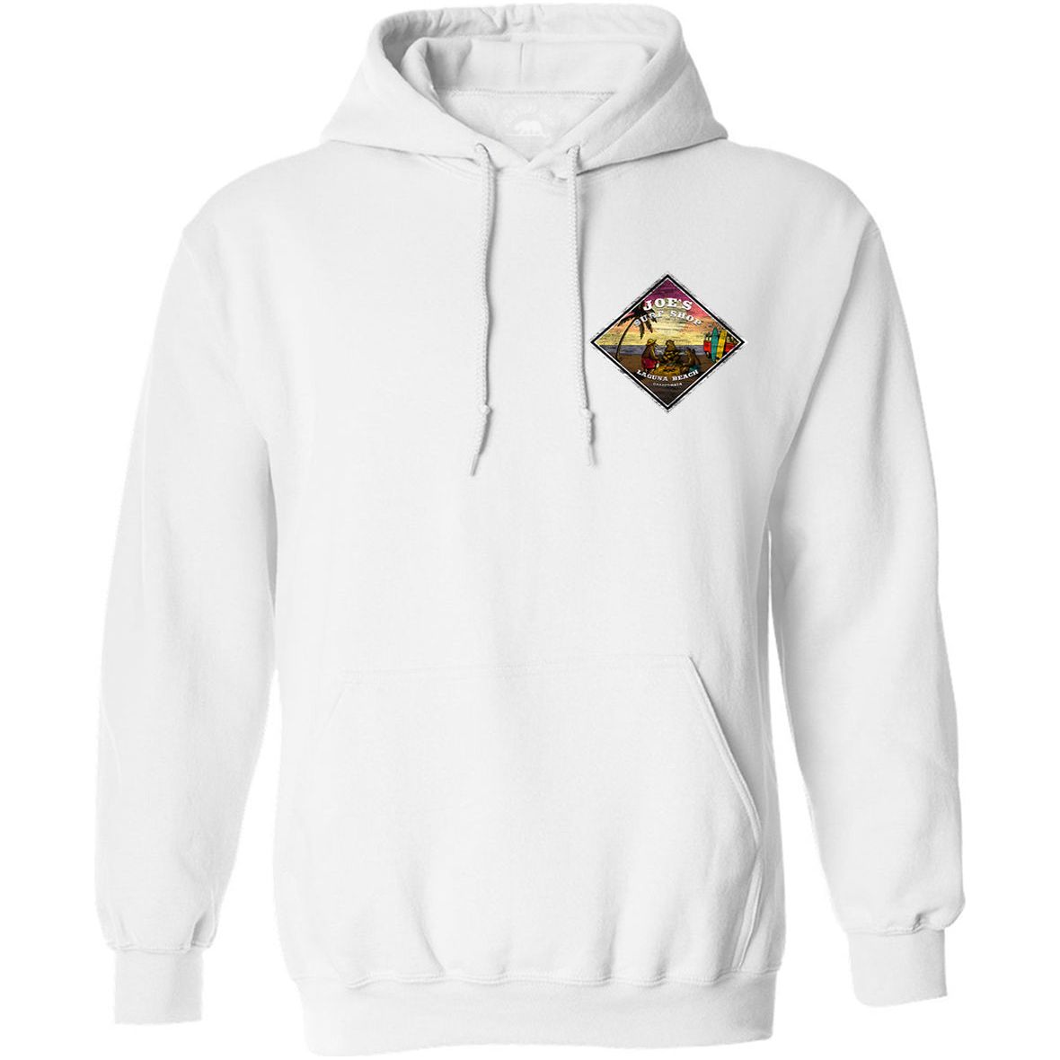 Joe's Surf Shop Three Bears on the Beach Pullover Surf Hoodie