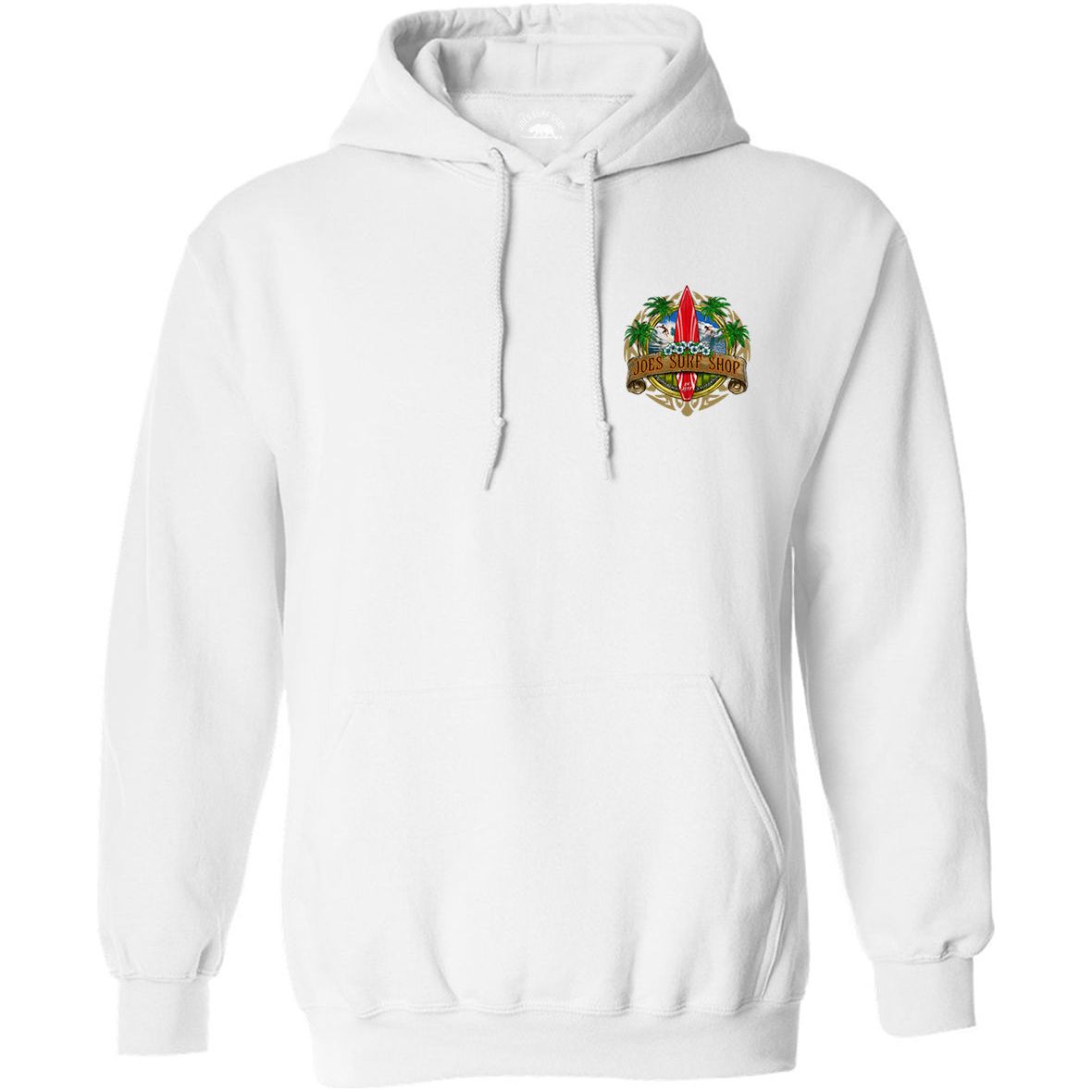 Joe's Surf Shop Longboard Pullover Surf Hoodie