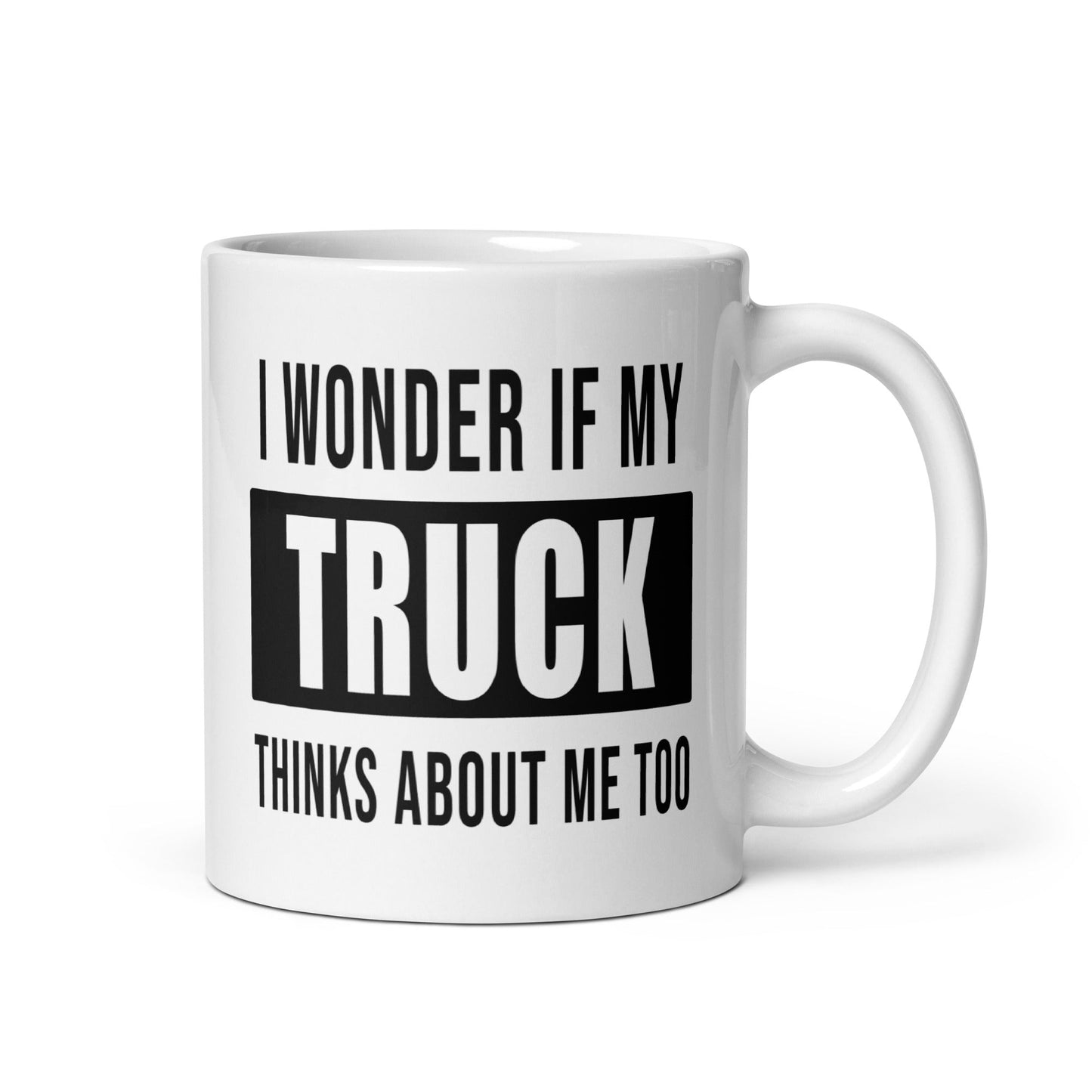 Funny Truck Guy Coffee Mug Cup