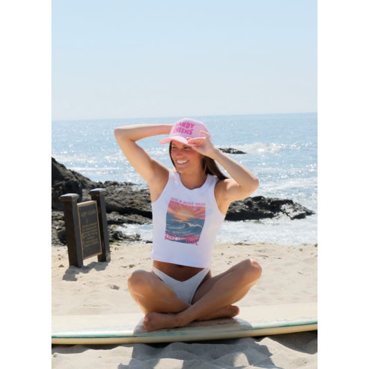 Joe's Surf Shop Organic Rib Crop Tank