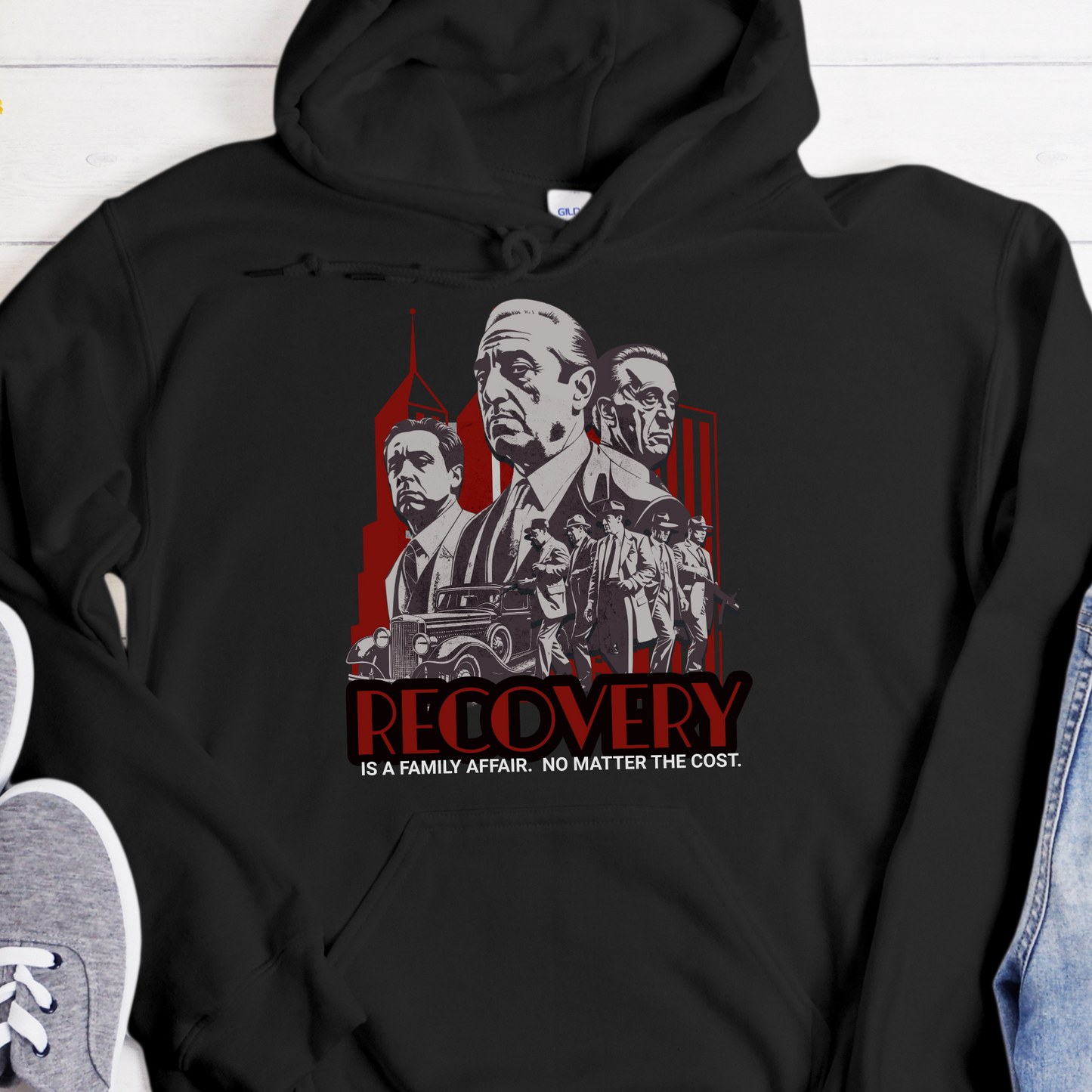 Recovery Hoodie | Inspiring Sobriety |  Recovery is a Family Affair