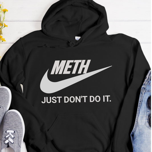 Custom Recovery Hoodie | Inspiring Sobriety | (Your DOC) Just Don't Do It