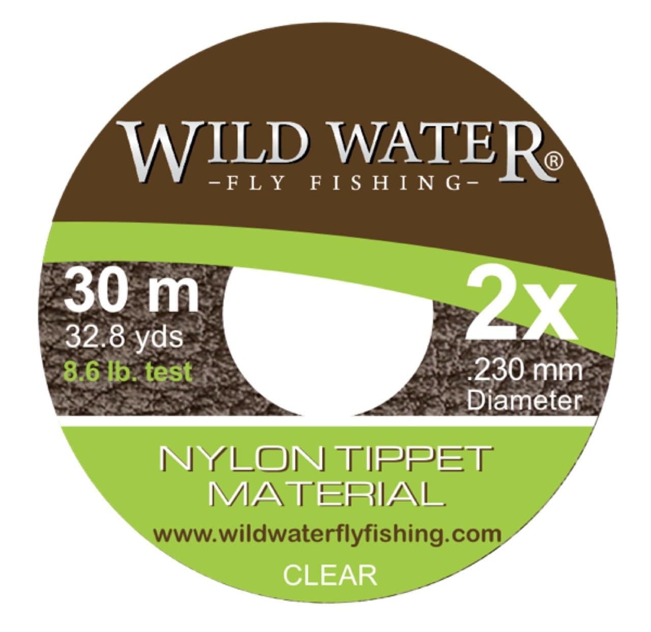 2X Nylon Tippet, 30m | Wild Water Fly Fishing