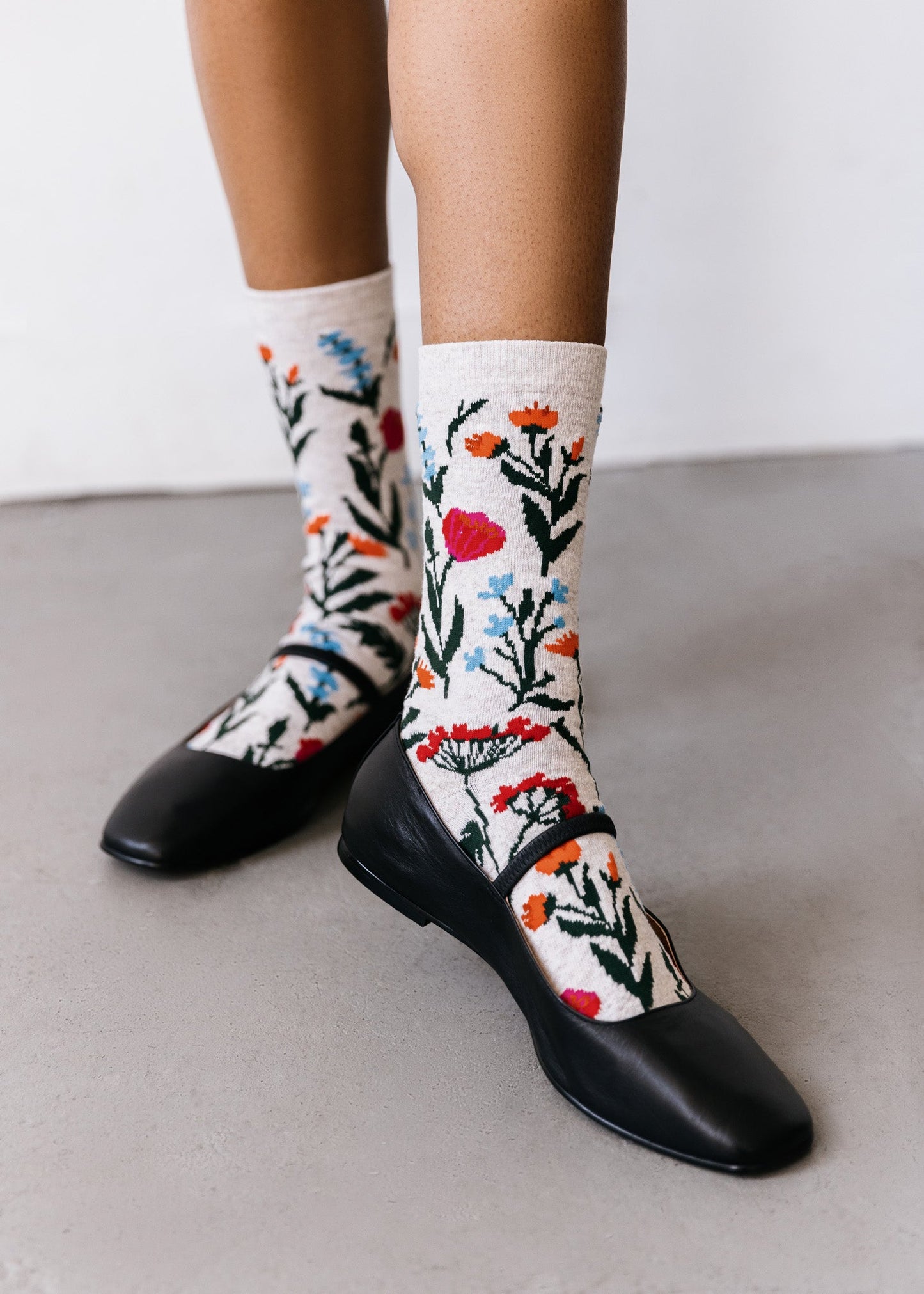 Women's Wild Flower Sock