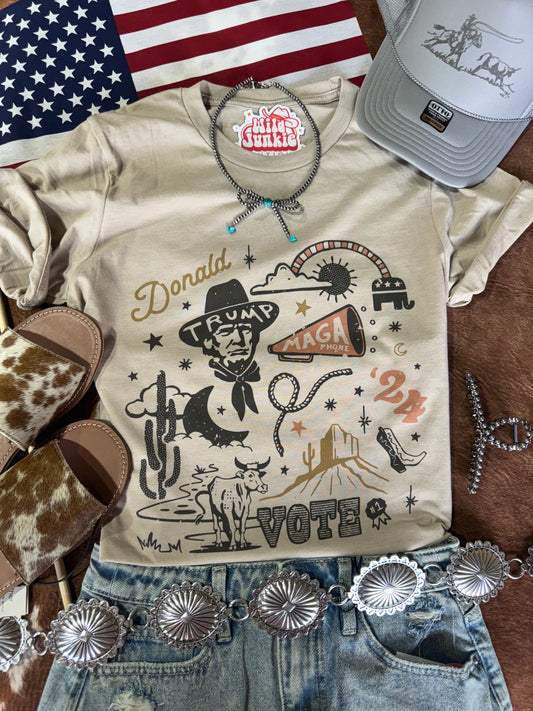 Wild West Trump Graphic Tee