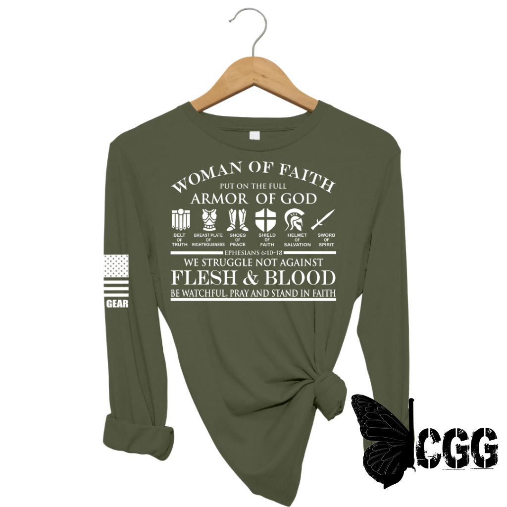 WOMAN OF FAITH Long Sleeve