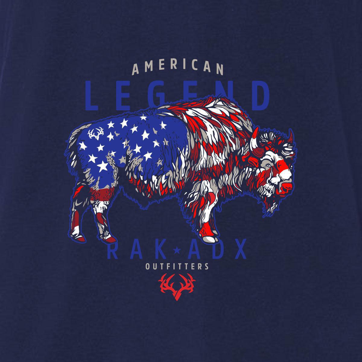 Womens American Legend Buffalo Tee