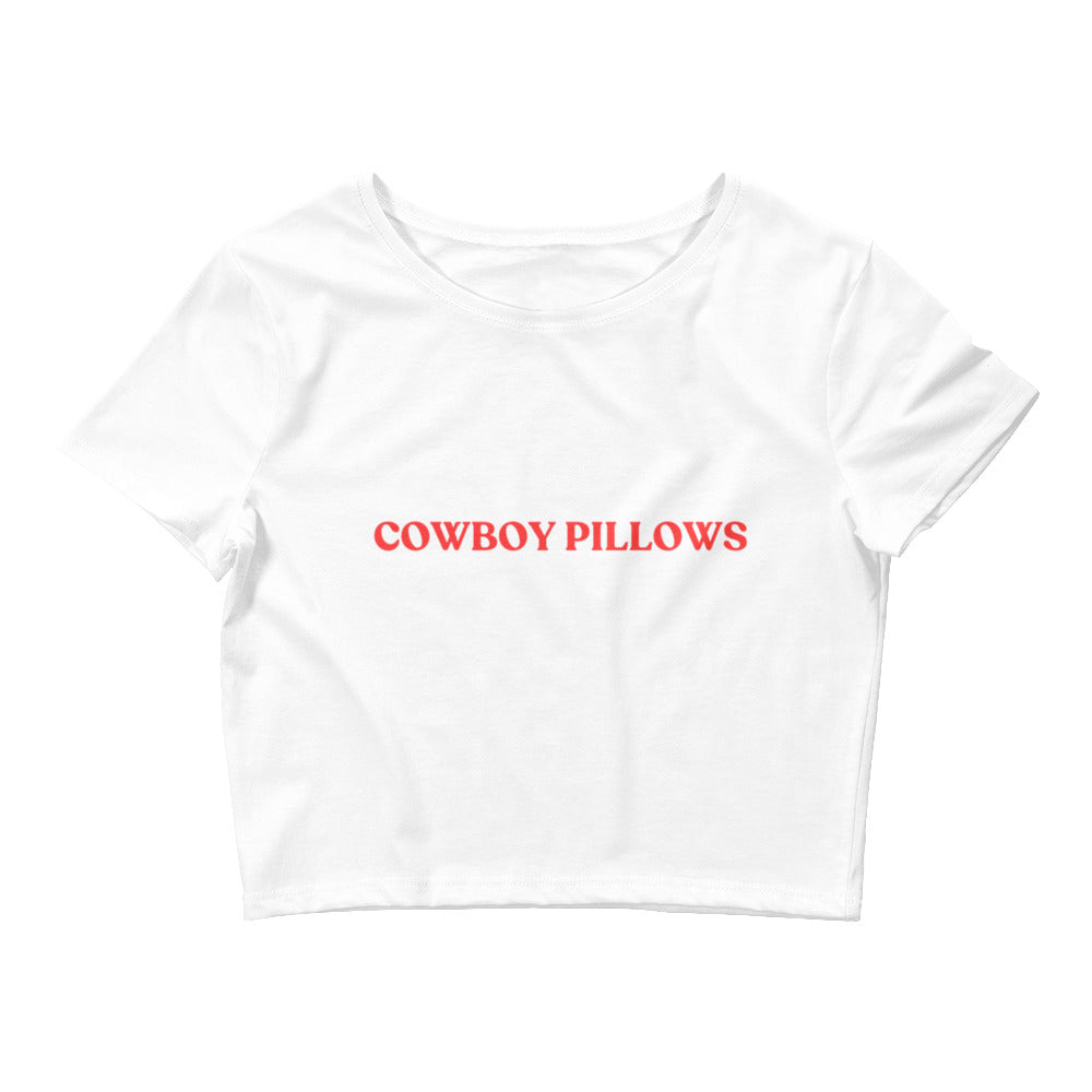 Cowboy Pillows Crop Tee