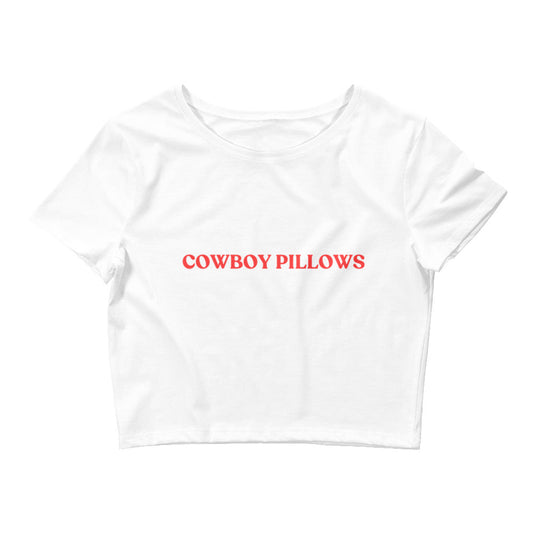 Cowboy Pillows Crop Tee