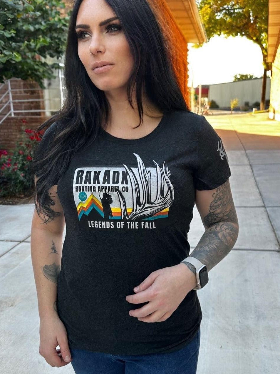 Womens Legends of the Fall Whitetail Edition Tee