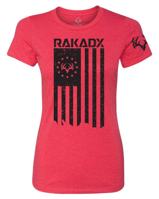 Womens Rak N Flag Tee