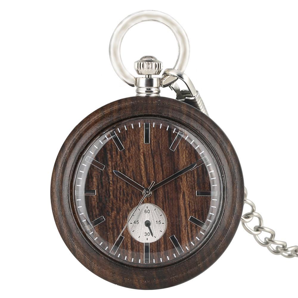 Wooden Pocket Watch | Cielo