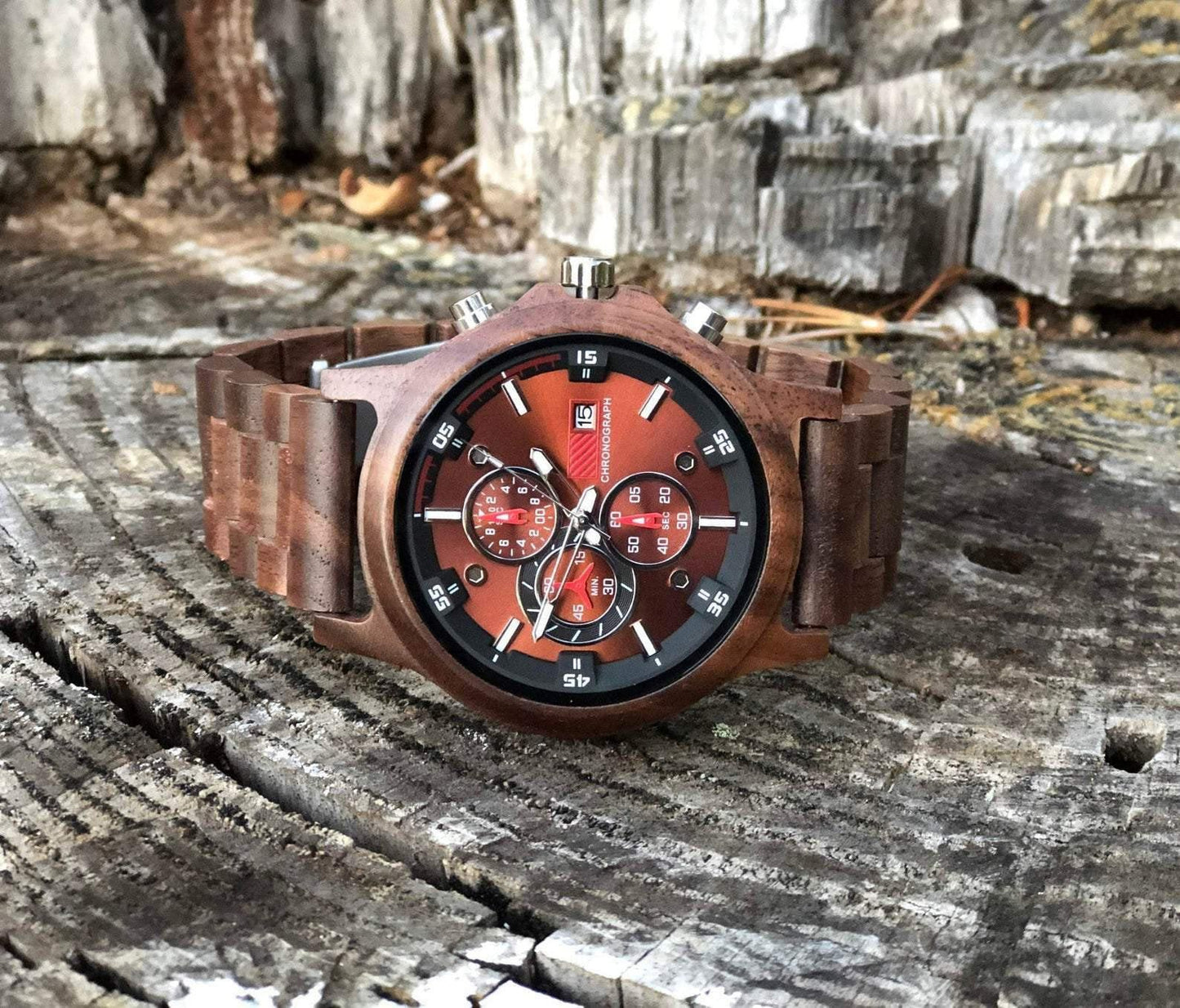 Wooden Watch Walnut | Multa