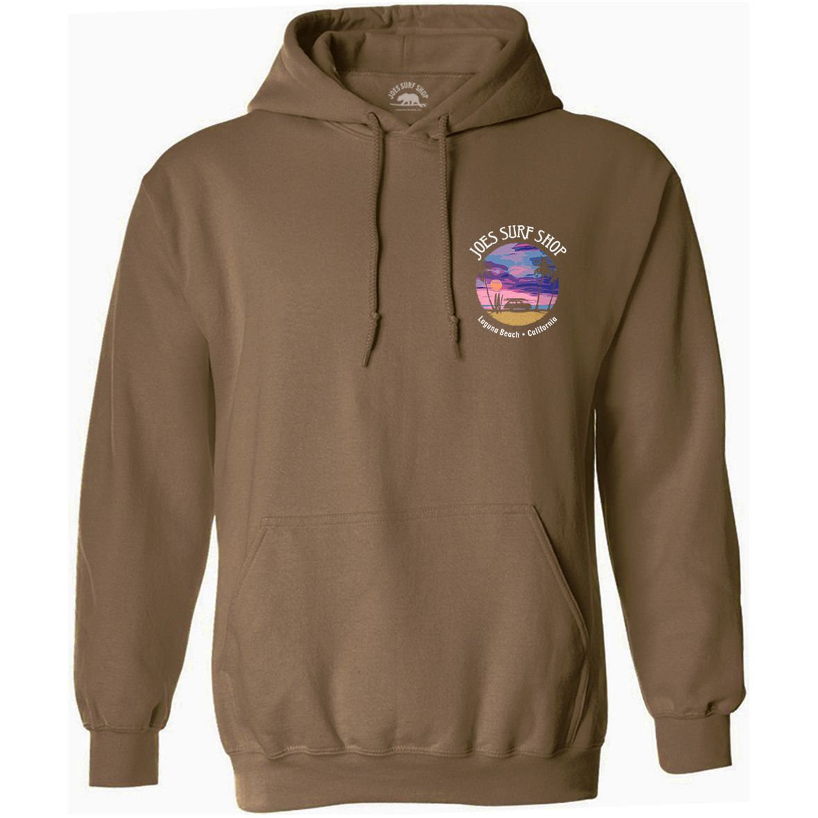 Joe's Surf Shop Wagon Silhouette Pullover Surf Hoodie