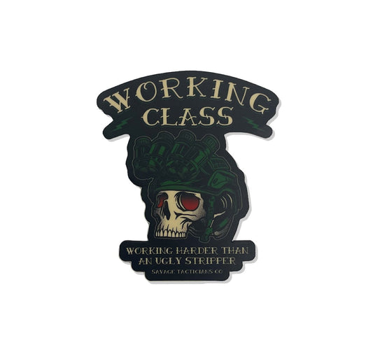 Working Class Sticker