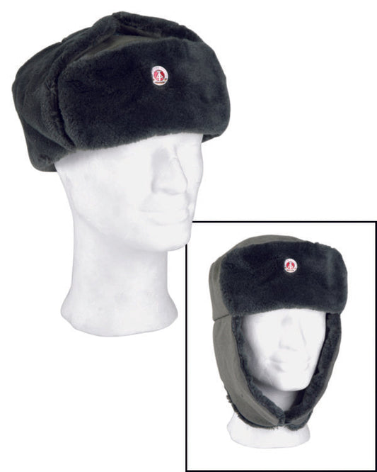 East German Winter Ushanka Hats