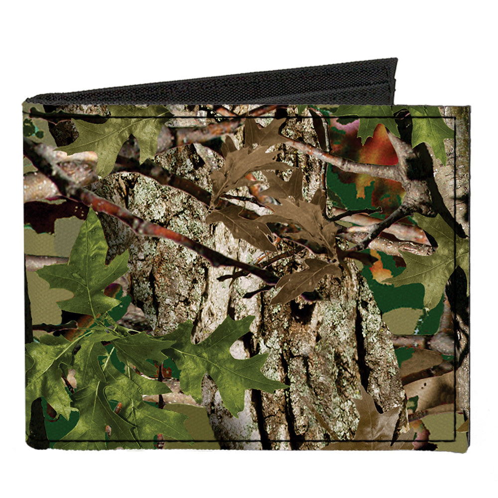 Canvas Bi-Fold Wallet - Hunting Camo