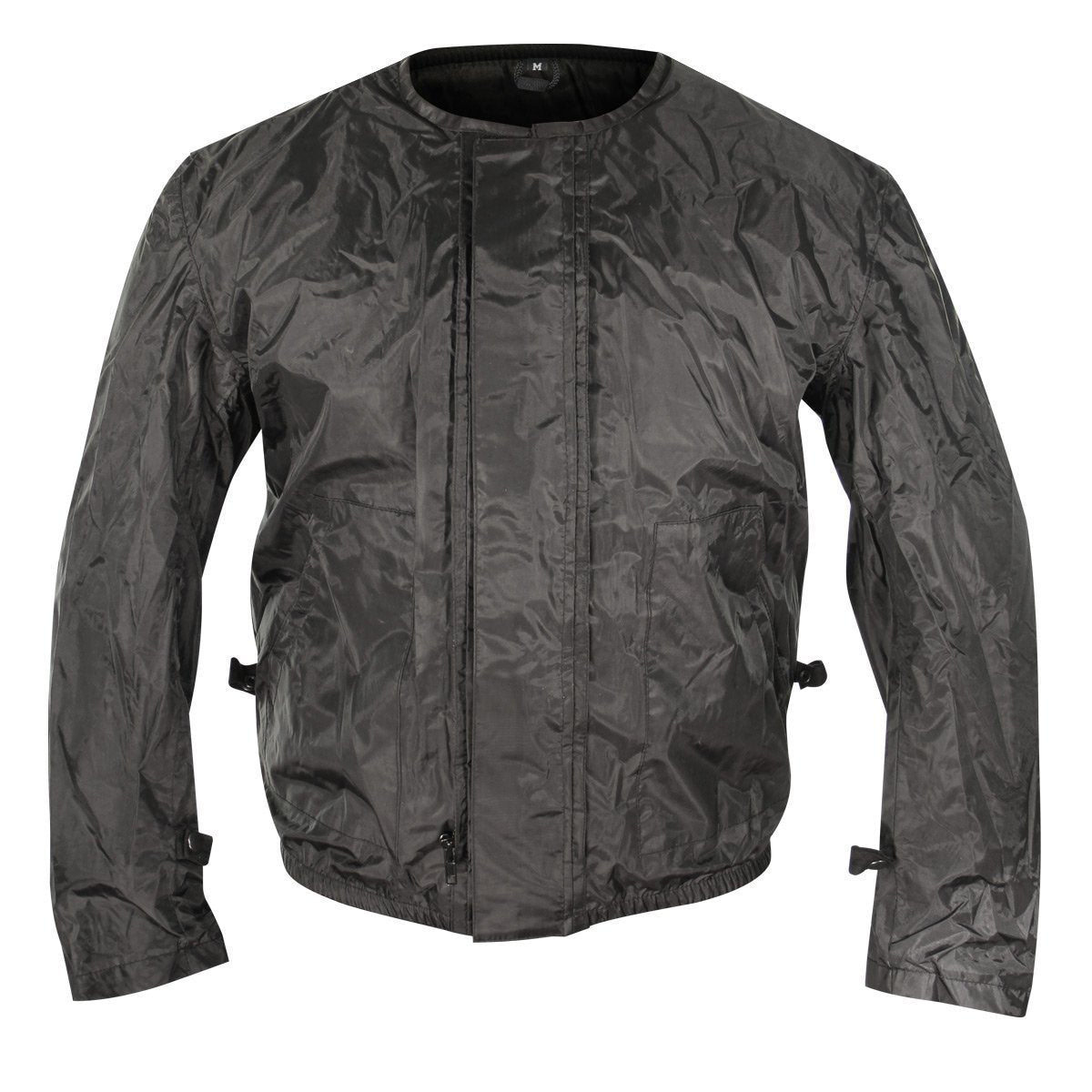 Xelement XS8162 Men's 'Venture' All Season Black with Grey Tri-Tex and Mesh Motorcycle Jacket with X-Armor