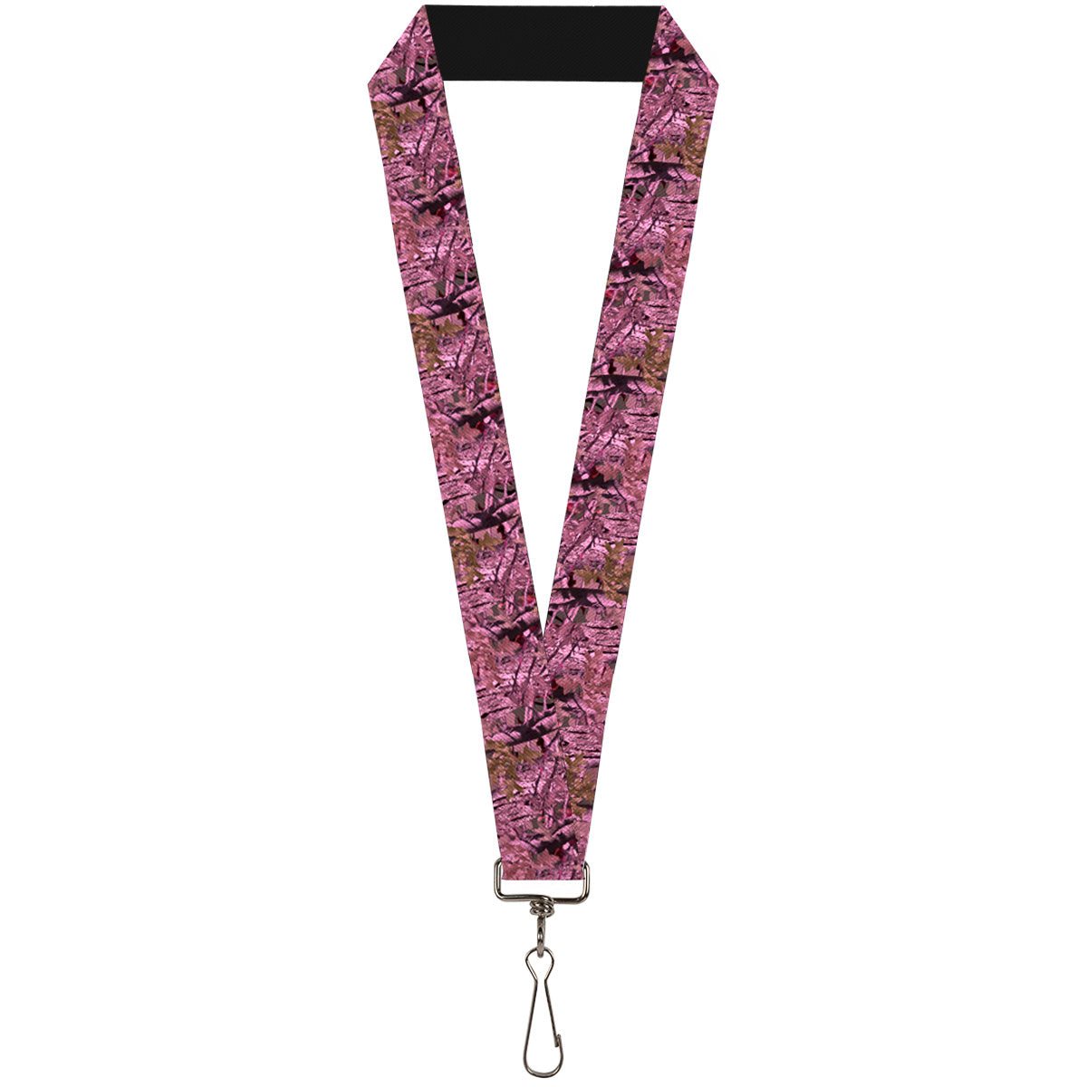 Lanyard - 1.0" - Hunting Camo Pinks