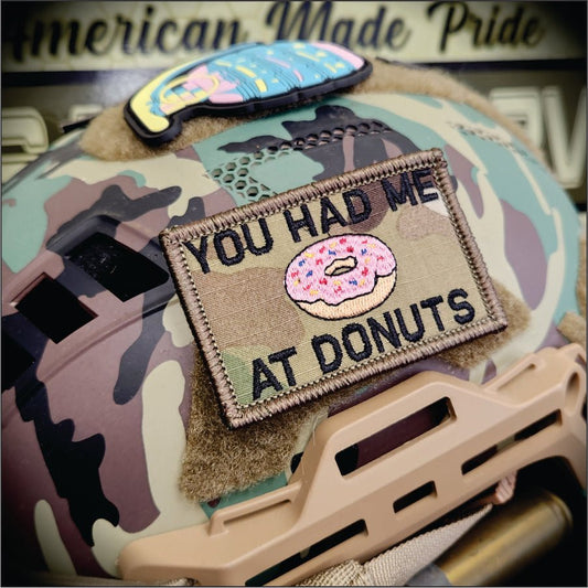 You Had Me At Donuts - 2x3 Patch - Multiple Variants