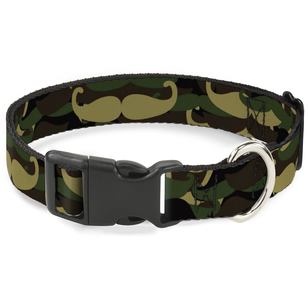 Plastic Clip Collar - Camo'stache