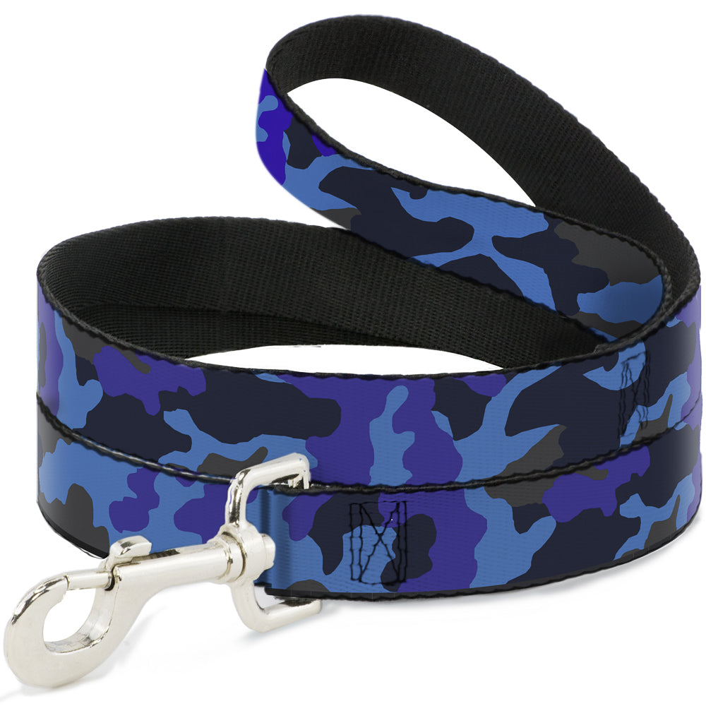 Dog Leash - Camo Blue