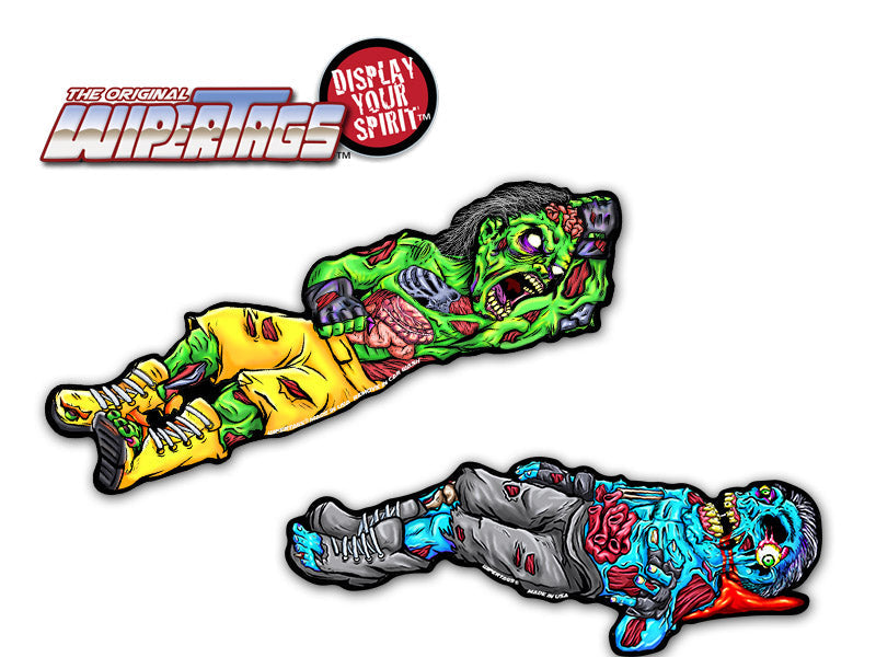 Dead Zombie Wrestlers WiperTags