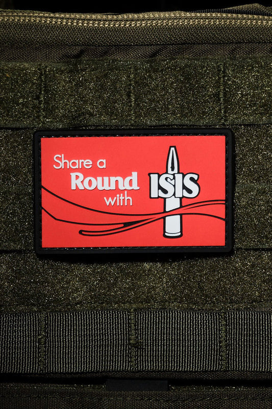 Share a Round with Isis PVC Patch