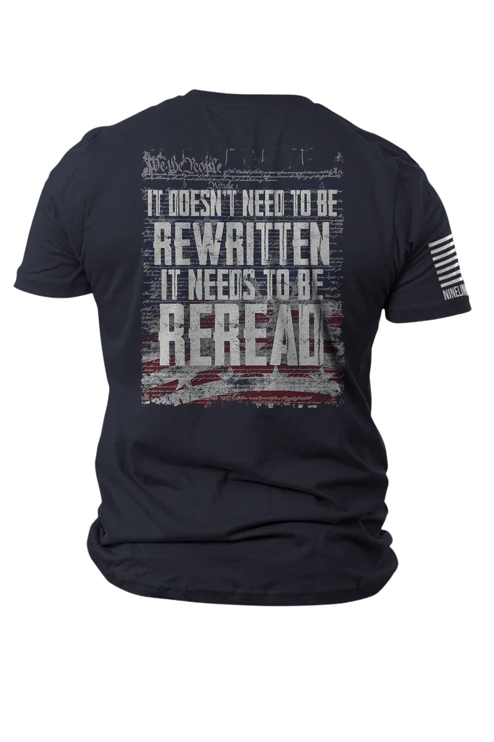 T-Shirt - REREAD - Not ReWritten Navy