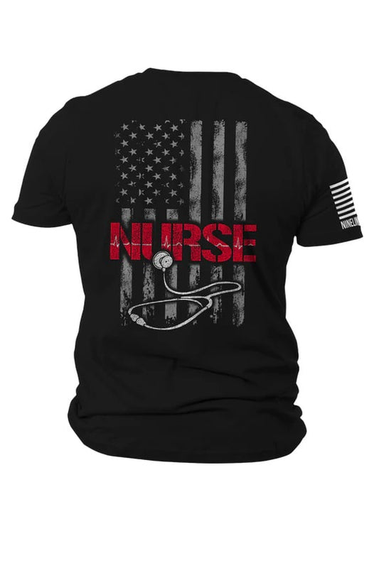 T-Shirt - Stethoscope Flag