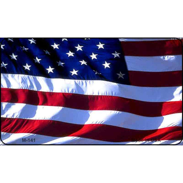 American Flag Novelty Metal Magnet – Man Cave And Apparel